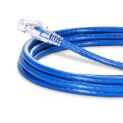 50ft (15.2m) Cat6 24AWG Snagless Unshielded (UTP) PVC CM Ethernet Network Patch Cable, Blue This picture is about C6UTPSGPVC.