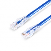 50ft (15.2m) Cat6 24AWG Snagless Unshielded (UTP) PVC CM Ethernet Network Patch Cable, Blue This picture is about C6UTPSGPVC.