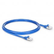 8ft (2.4m) Cat6a 26AWG Snagless Shielded (S/FTP) PVC CM Ethernet Network Patch Cable, Blue, 10Pcs/pack This picture is about C6ASFTPSGPVC-10PK.
