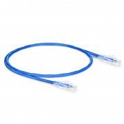 1ft (0.3m) Cat5e Snagless Unshielded (UTP) PVC CM Ethernet Patch Cable, Blue This picture is about C5EUTPSGPVC.