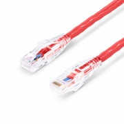7ft (2.1m) Cat5e Snagless Unshielded (U/UTP) PVC CM Ethernet Patch Cable, Red This picture is about C5EUTPSGPVC.