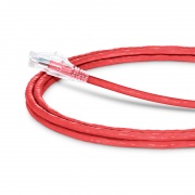 1.5m Cat6六類網絡跳線 24AWG 無卡扣 非屏蔽(UTP) PVC CM,紅色 這張圖片是關於C6UTPSGPVC.