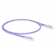1ft (0.3m) Cat6 24AWG Snagless Unshielded (U/UTP) PVC CM Ethernet Network Patch Cable, Purple This picture is about C6UTPSGPVC.