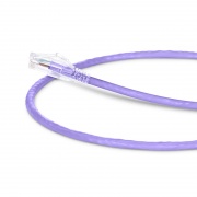 1ft (0.3m) Cat6 24AWG Snagless Unshielded (U/UTP) PVC CM Ethernet Network Patch Cable, Purple This picture is about C6UTPSGPVC.