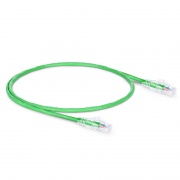 2ft (0.6m) Cat6 24AWG Snagless Unshielded (UTP) PVC CM Ethernet Network Patch Cable, Green This picture is about C6UTPSGPVC.