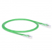 0.9m Cat6六類網絡跳線 24AWG 無卡扣 非屏蔽(UTP) PVC CM,綠色 這張圖片是關於C6UTPSGPVC.