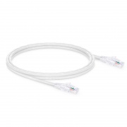 1.8m Cat6六類網絡跳線 24AWG 無卡扣 非屏蔽(UTP) PVC CM,白色 這張圖片是關於C6UTPSGPVC.