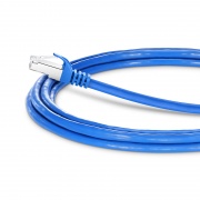 10ft Cat7 (SFTP) Shielded Snagless RJ45 Ethernet Cable, Blue