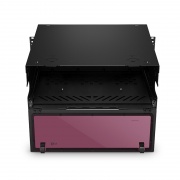 Custodia Scaricata 4U Montaggio su Rack FHD® ad Alta Densità, Cassetto Scorrevole, Contiene fino a 12 x FHD® Cassetti Ottici o Pannelli, 432 Fibre (LC) Questa immagine riguarda FHD-4UFCE.