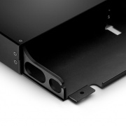 FHZ Spleißbox, Rack, 1HE (1U), 216 Fasern(LC), Premium Ultra HD, entladen, enthält bis zu 6x FHZ Kassetten Dieses Bild handelt von FHZ-1UFSP.