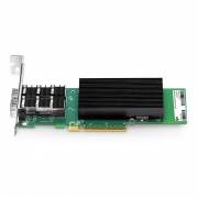 Carte d'Interface Réseau Ethernet Basée sur Intel X710-BM2, Double Port SFP+ 10G, PCIe 3.0 x 8, Support à Profil Haut et Bas Cette image concerne X710BM2-2SP.