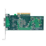 Carte d'Interface Réseau Ethernet Basée sur Intel XXV710, Double Port SFP28 25G, PCIe 3.0 x 8, Comparable à Intel XXV710-DA2, Support à Profil Haut et Bas Cette image concerne XXV710AM2-2BP.