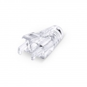 Cat6 RJ45 ツメ折れ防止ブーツカバー(6.0-6.5mm OD、Cat6 UTP 23 ~ 24AWG、F/UTP 26AWG LANネットワークケーブル用、透明、50/パック) この写真はBC45-6.5に関するものです。