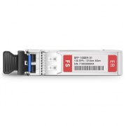 Customized 10GBASE-ER SFP+ 1310nm 40km DOM Duplex LC SMF Optical Transceiver Module This picture is about SFP-10GER-31.