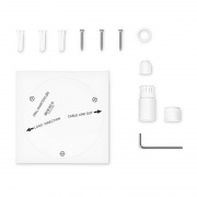 Caméra Réseau PoE Tourelle Ultra HD 8MP avec Micro Intégré, Vision Nocturne de 98 pouces, Résistant à l'Eau IP67, Caméra IP PoE Extérieure/Intérieure avec Objectif Fixe 4mm, IPC301-8M-T Cette image concerne IPC301-8M-T.