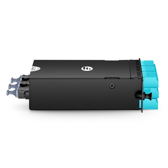 FHD 36芯 OM4 MTP®光纤配线盒 3xMTP®-12转18xLC双工 A极性 0.35dB插损