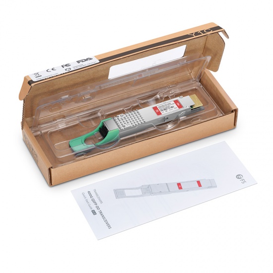 Arista Networks兼容QDD-400G-FR4 QSFP-DD PAM4光模块 1310nm 2km DOM