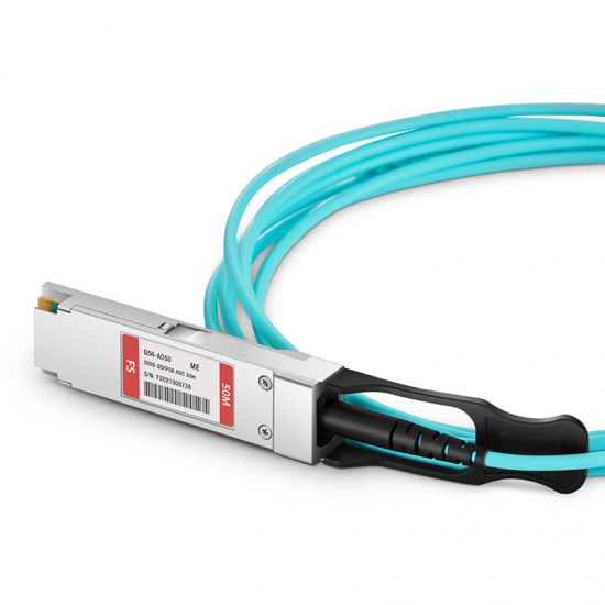50m 迈络思(Mellanox)兼容MFS1S00-V050E 200G QSFP56 有源光缆