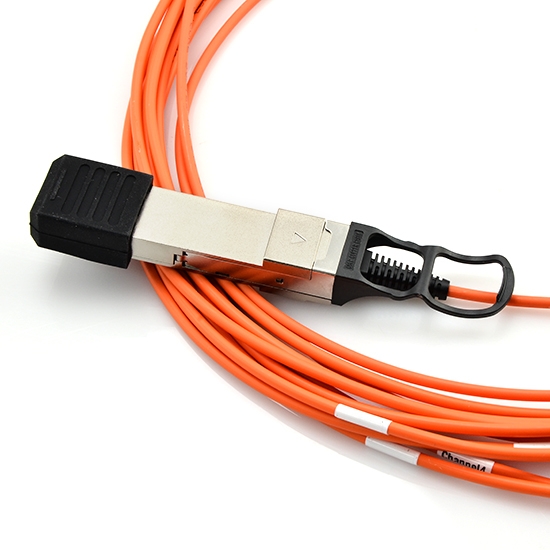 10m (33ft) Brocade 40G-QSFP-4SFP-AOC-1001 Compatible 40G QSFP+ to 4x10G SFP+ Breakout Active Optical Cable