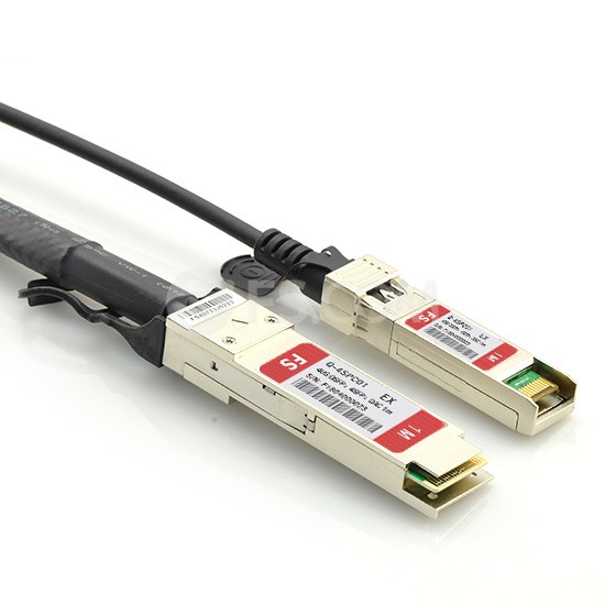 1m 极进(Extreme)兼容10202 QSFP+ 转 4x10G SFP+ 无源铜芯高速分支线缆