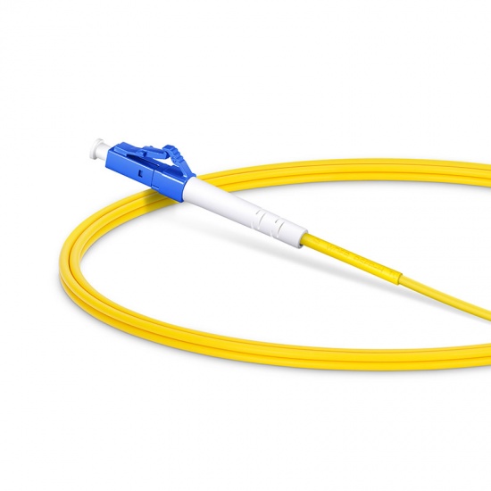 1m LC/UPC-LC/UPC 单工单模OS2光纤跳线-2.0mm PVC(OFNR)