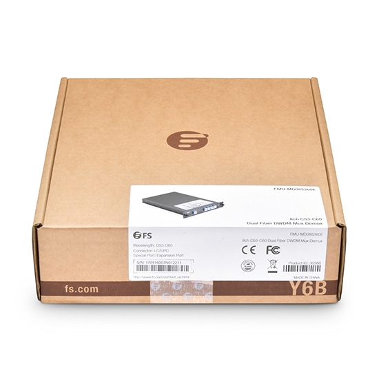 8 Channels 1470-1610nm, with Expansion Port, LC/UPC, Dual