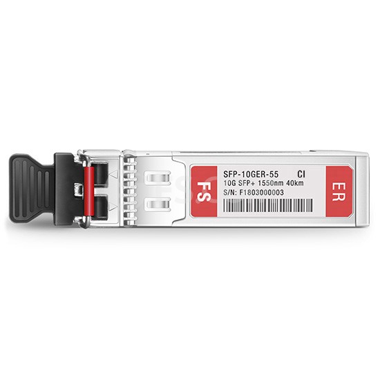 Ciena XCVR-S40V55 Compatible 10GBASE-ER SFP+ 1550nm 40km DOM Duplex LC SMF Optical Transceiver Module