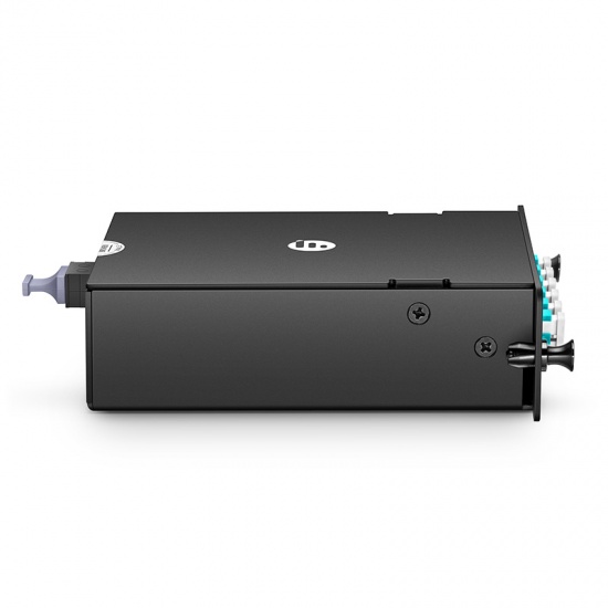 FHD 12芯 OM4 MTP®光纤配线盒 1xMTP®-12转6xLC双工 A极性