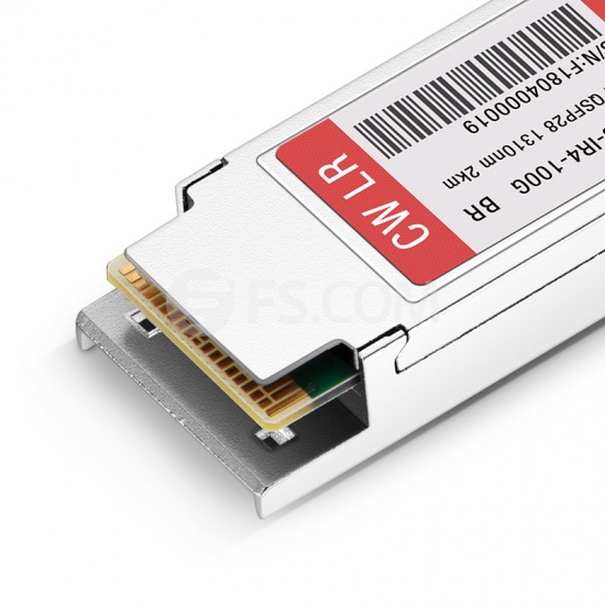 Brocade 100G-QSFP28-CWDM4-2KM Compatible Module QSFP28 100GBASE-IR4 1310nm 2km DOM LC SMF