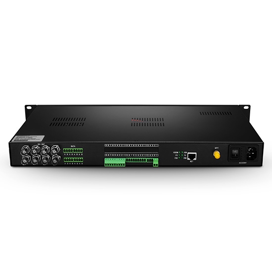 8 Channel HDSDI Unidirectional over Optical Fibre Transmitter and