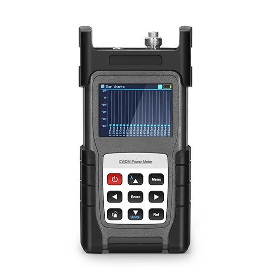 FOPM-110 CWDM Optischer Leistungsmesser (+5~-40dBm) mit 2.5mm FC/SC/ST Stecker