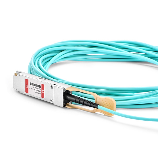 3m (10ft) Generic Compatible 100G QSFP28 to 4x25G SFP28 Breakout Active Optical Cable