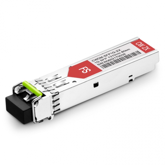 Generic Compatible 1000BASE-CWDM SFP 1310nm 80km DOM Duplex LC SMF Transceiver Module
