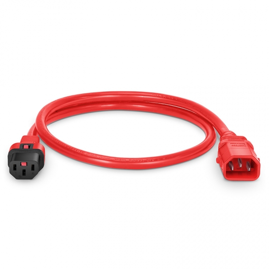 Cable De Alimentación RS PRO Rojo De 1m, Con. A IEC C13