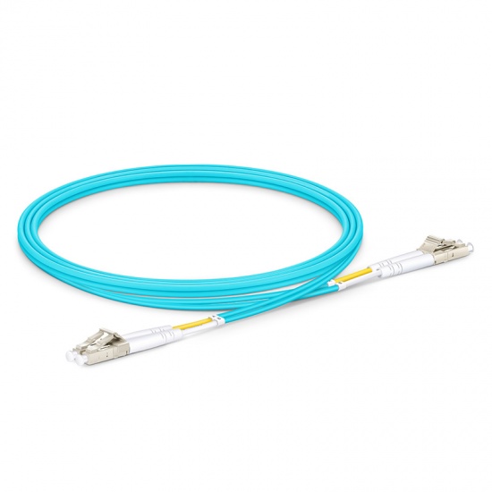 1.5M LC/UPC-LC/UPC 万兆双工多模OM4光纤跳线-2.0mm PVC(OFNR)