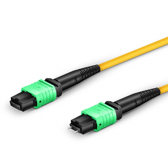 Customized 24-144 Fibers Senko MPO-24 OS2 Single Mode Elite Breakout Cable, Yellow