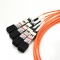15m (49ft) Extreme Networks 10GB-4-F15-QSFP Compatible 40G QSFP+ to 4x10G SFP+ Breakout Active Optical Cable