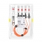 7m (23ft) Juniper Networks JNP-QSFP-AOCBO-7M Compatible 40G QSFP+ to 4x10G SFP+ Breakout Active Optical Cable
