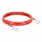 10ft (3m) Cat5e Non-booted Unshielded (UTP) PVC Ethernet Network Patch Cable, Red