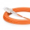 10m (33ft) LC UPC to SC UPC Duplex 3.0mm PVC(OFNR) OM1 Multimode Fiber Optic Patch Cable