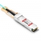 25m (82ft) H3C QSFP28-4SFP28-AOC-25M Compatible 100G QSFP28 to 4x25G SFP28 Breakout Active Optical Cable