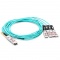 5m (16ft) Mellanox MFA7A50-C005 Compatible 100G QSFP28 to 4x25G SFP28 Breakout Active Optical Cable