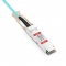 15m (49ft) Generic Compatible 200G QSFP56 to 2x100G QSFP56 Breakout Active Optical Cable