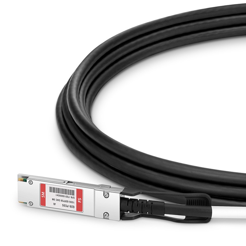 5m (16ft) Arista Networks CAB-Q-Q-100G-5M Compatible 100G QSFP28 Passive Direct Attach Copper Twinax Cable